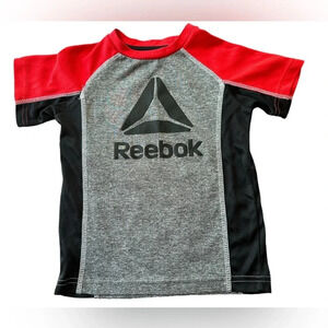 Reebok Gray Logo Athletic Performance T-Shirt Boys 4T